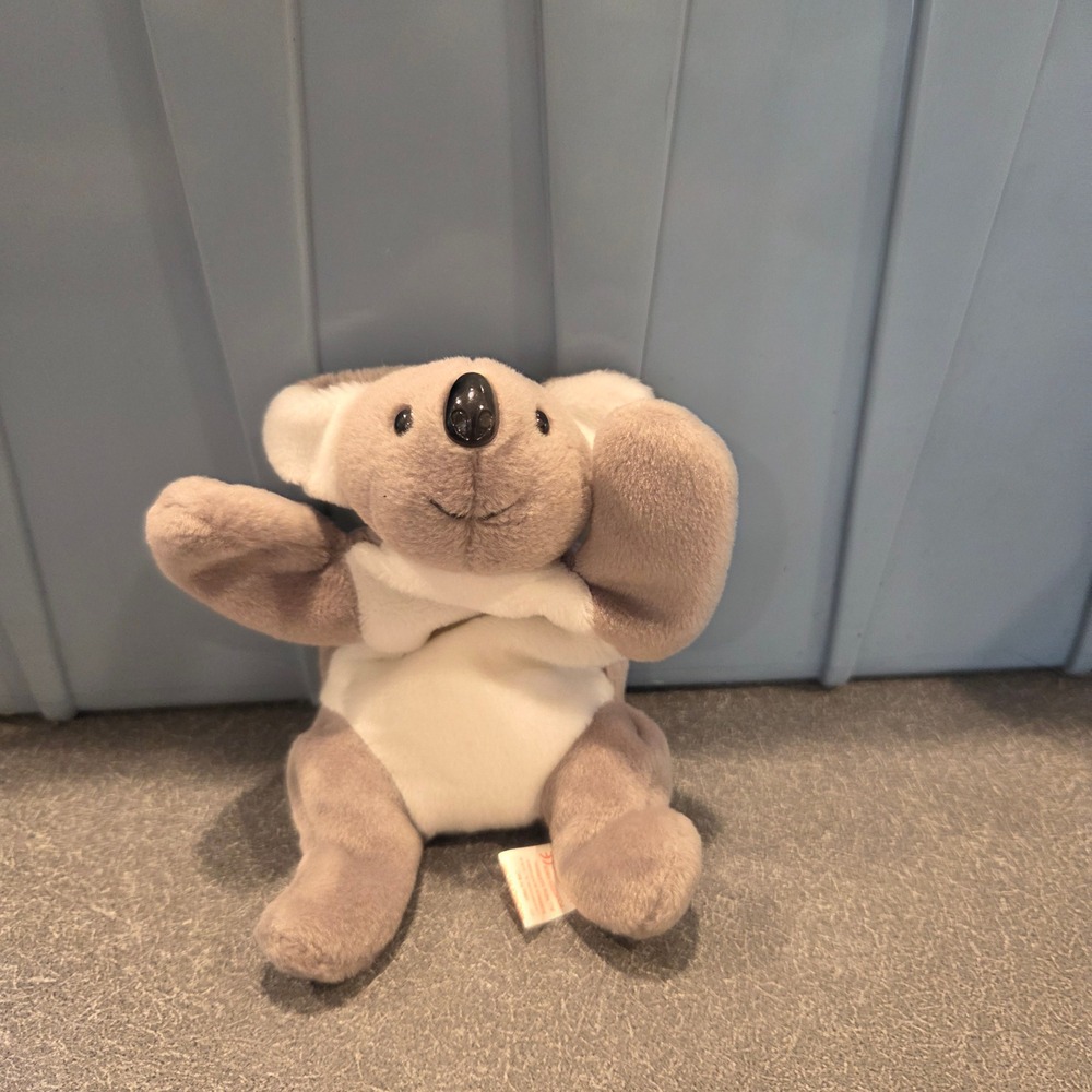 1996 Ty Beanie Babies Mel Koala Plush Toy OS Gray Excellent Vintage 1996 4162